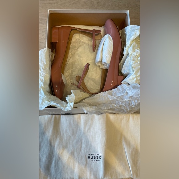 Francesco Russo Flats Sz. 39.5 BNIB - Picture 2 of 5